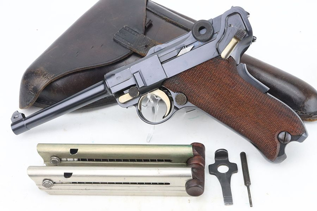 Gorgeous DWM Model 1906 "American Eagle" Luger Rig - 1