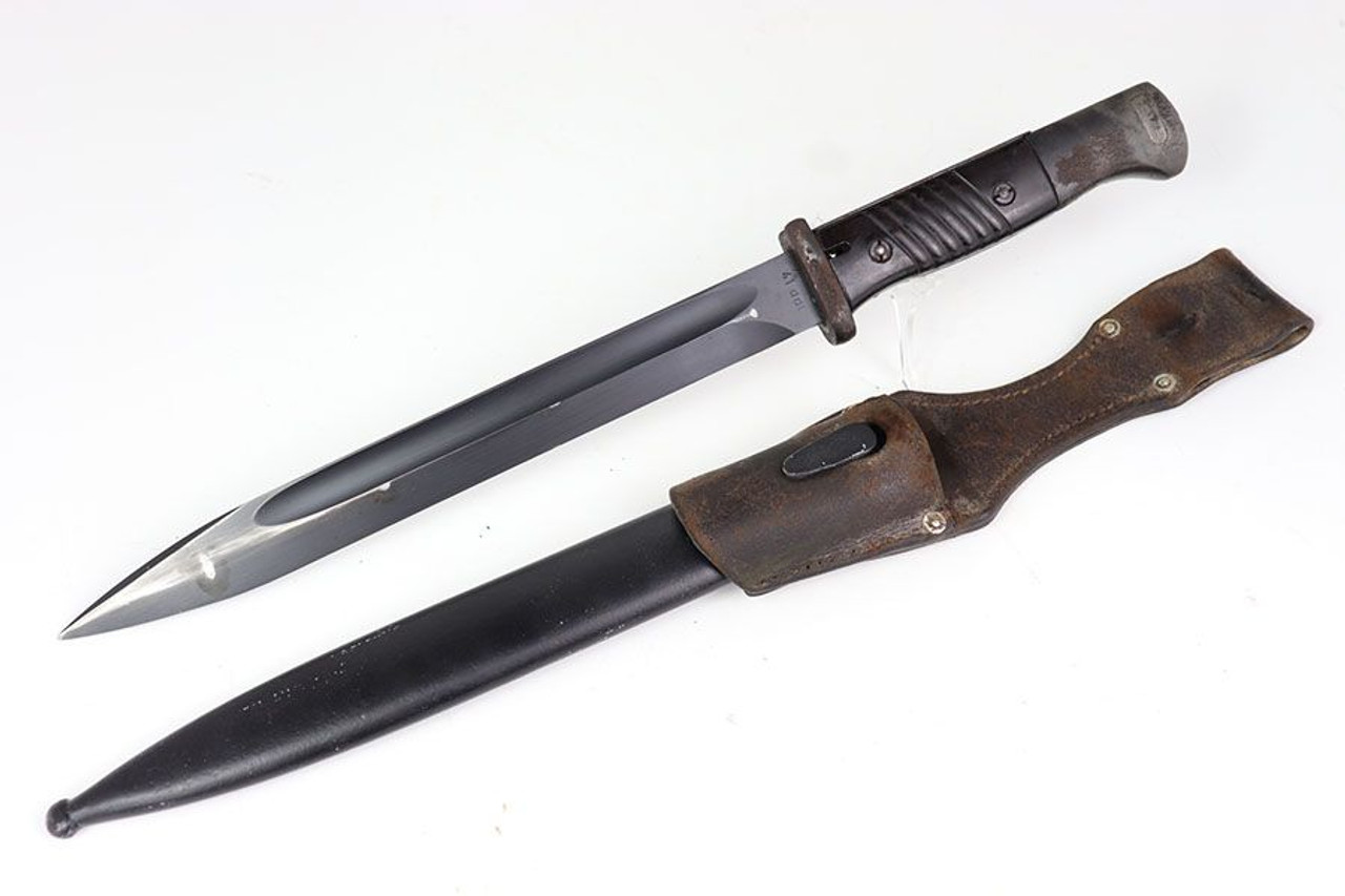 1941 K98 Bayonet - Matching Scabbard With Frog - 1