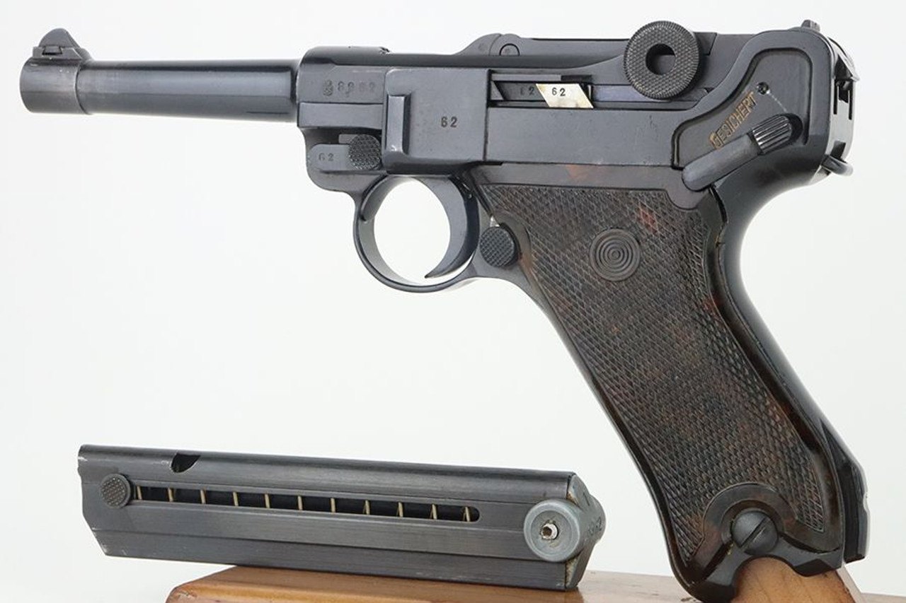 Reworked "VoPo" 1937 Mauser Luger - 1