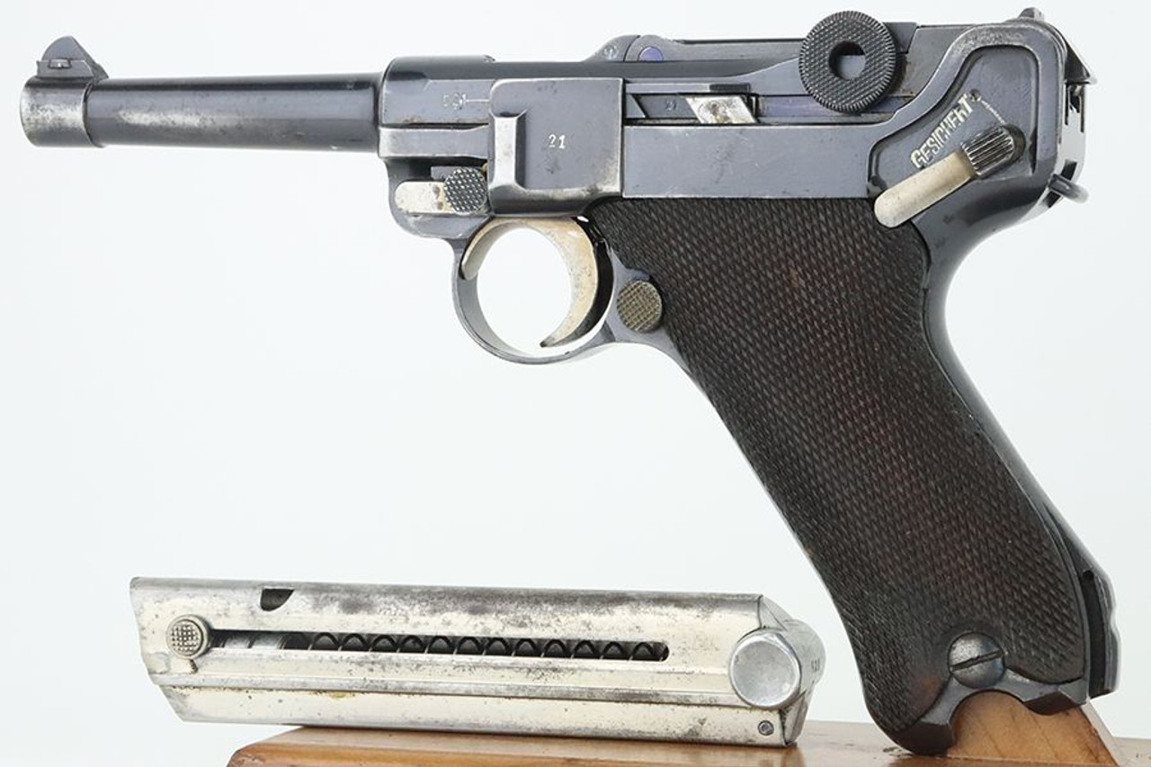 1935 G Date Mauser Luger - Matching Magazine - 1