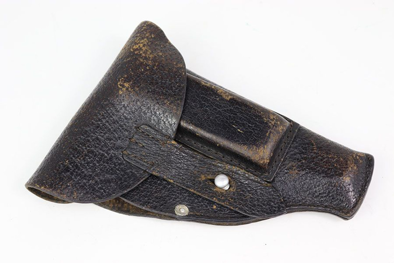 Scarce - 1941 Pigskin Leather 7.65mm Holster - 1