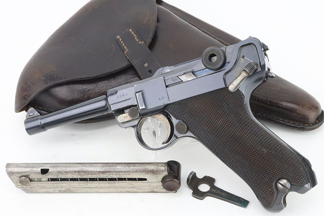 Beautiful 1914 DWM Luger Rig - 1