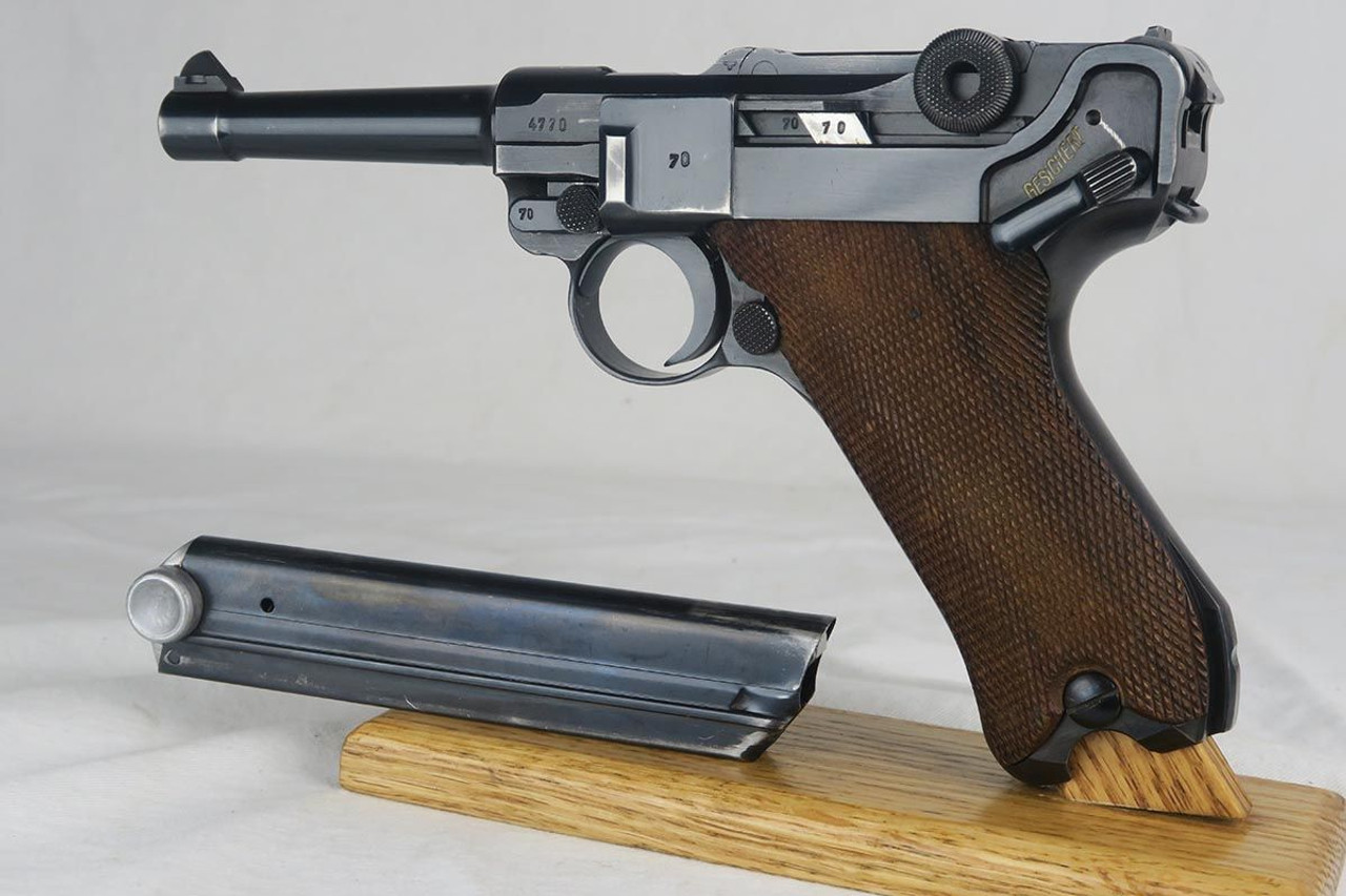 Excellent 1939 Mauser Luger - Matching Magazine - 1