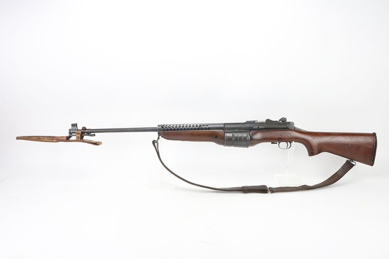 Rare Johnson Model 1941 Rifle With Bayonet - 1