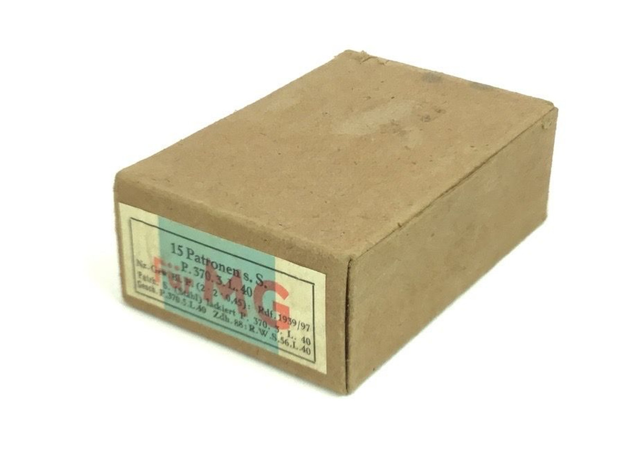 WW2 Patronen SmE Machine Gun Ammunition - 1