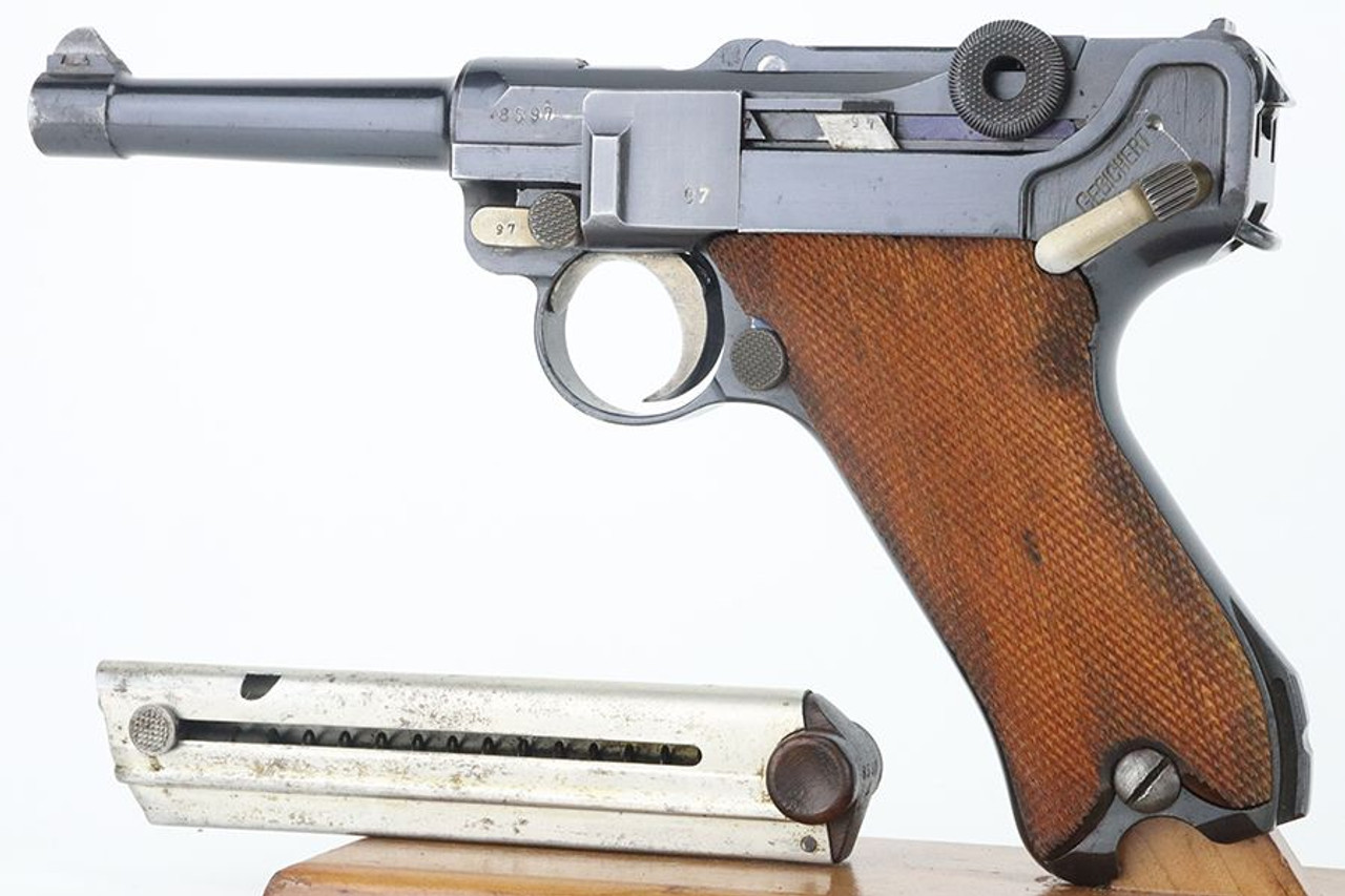 Minty 1917 DWM Luger - Matching Magazine - 1