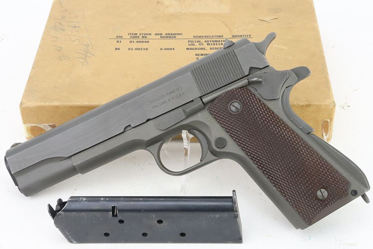 Stunning, Boxed 1945 Remington Rand 1911A1 - 1