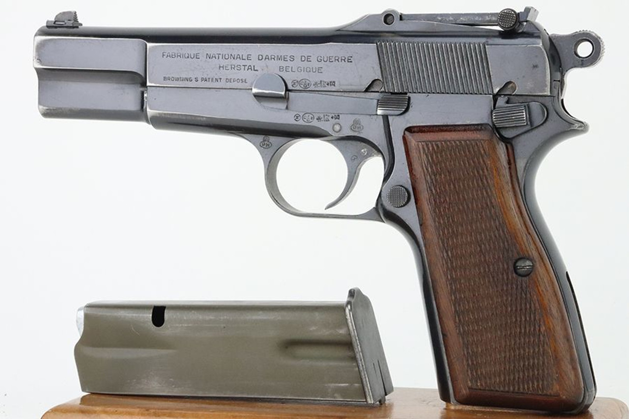 Pre-WW2 FN Browning High power - Slotted Frame - 1