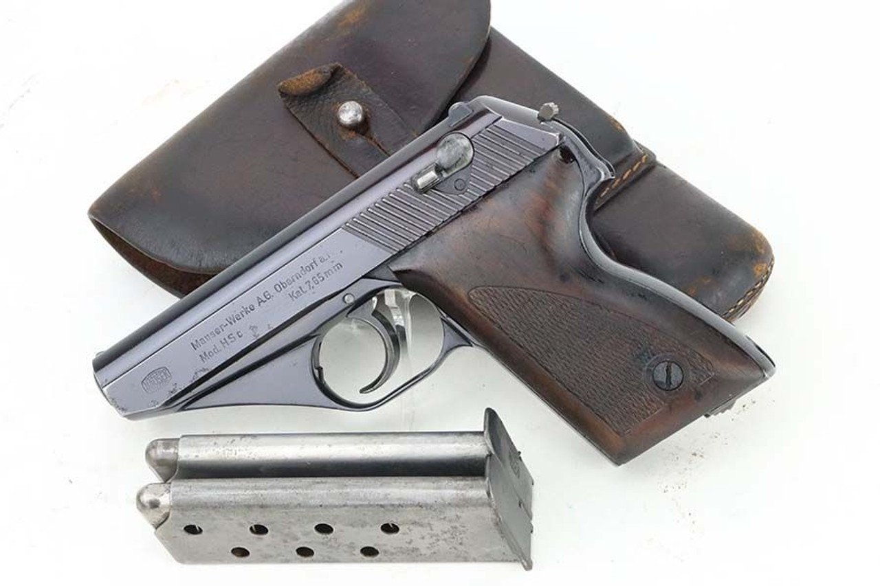 Extremely Rare, Low Grip Screw Mauser HSc Rig - Kriegsmarine Issued - 1