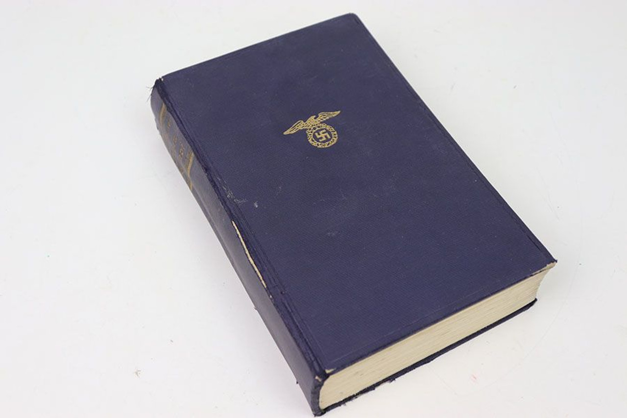 1940 Mein Kampf - Adolf Hitler - German Signature 1942 - 1