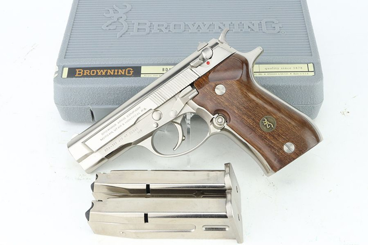 ANIB Nickeled Browning BDA - .380 ACP - 1
