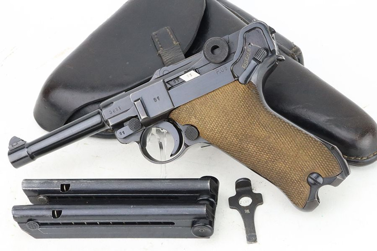 Minty 1942 Nazi Mauser Luger Rig - BYF 42 - 1