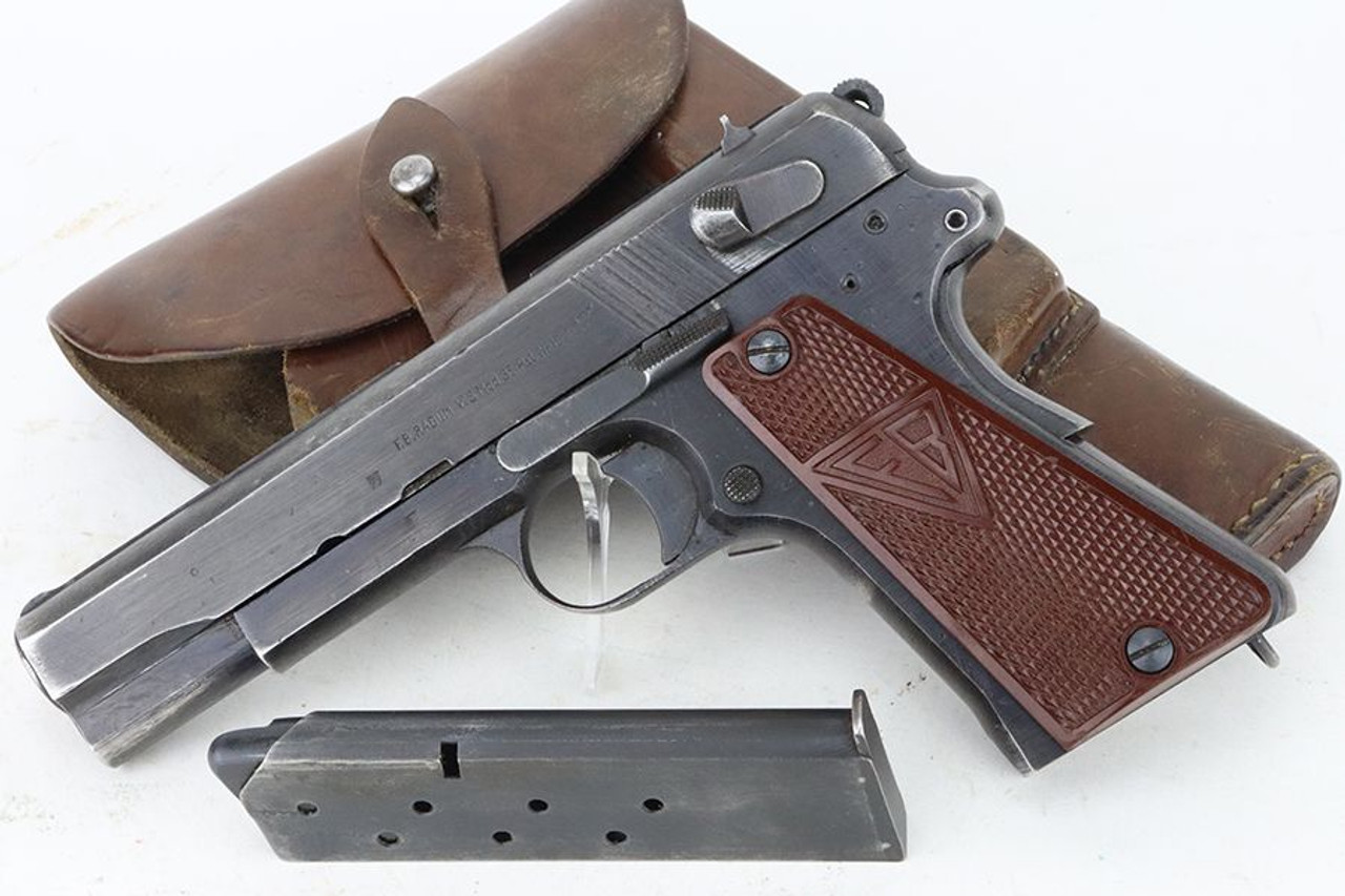 Nazi Radom Vis 35 w/ Waffen Rig - Red Grips - 1