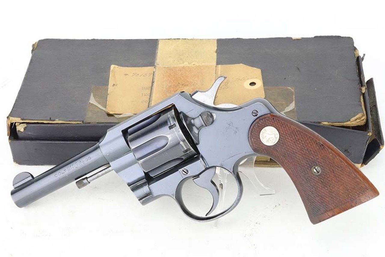 Boxed Clean Colt Official Police - 1943 mfg - 1