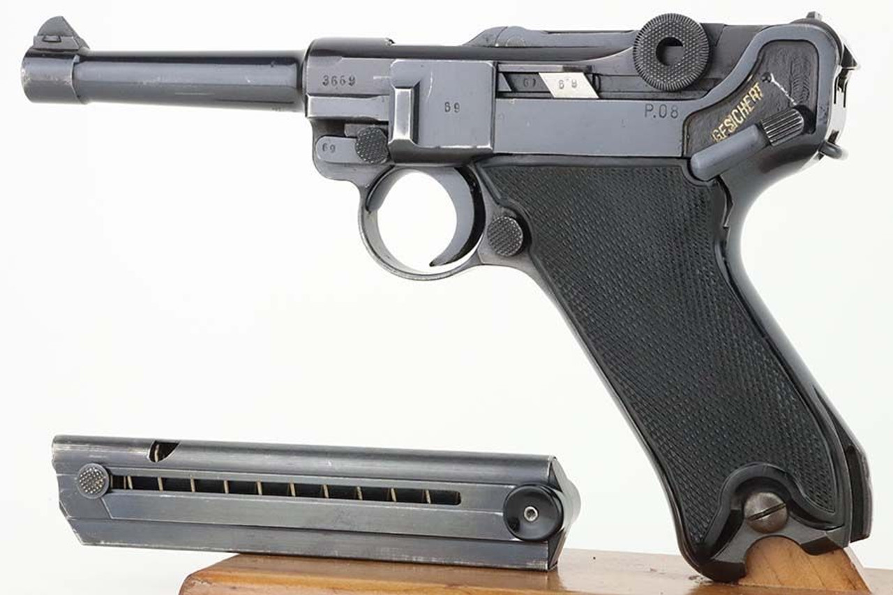 Excellent 1941 "Black Widow" Mauser Luger - BYF 41 - 1