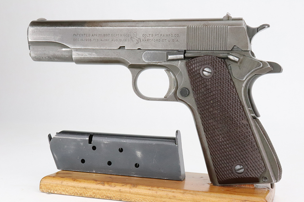 SOLD- Scarce 1942 Colt M1911A1 - WB Inspector