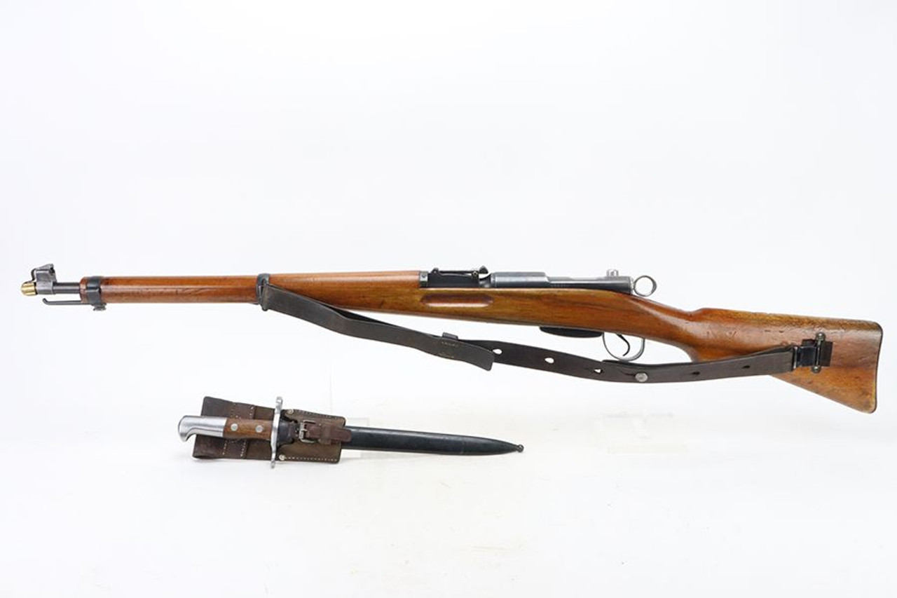Excellent Matching Swiss K31 w/ Troop Tag & Bayonet - 1940 mfg - 1