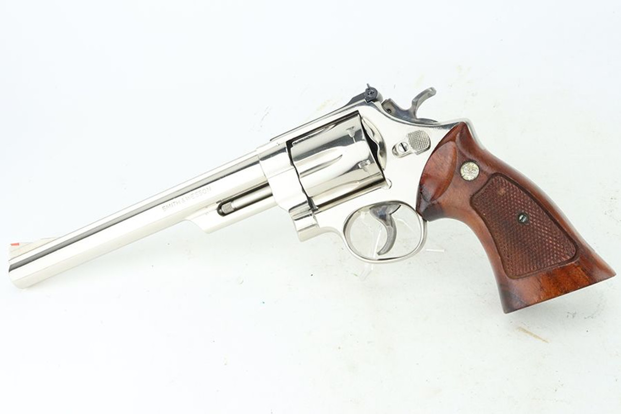 Nickel 8 3/8" Smith & Wesson 29-2 Revolver - .44 Magnum - 1