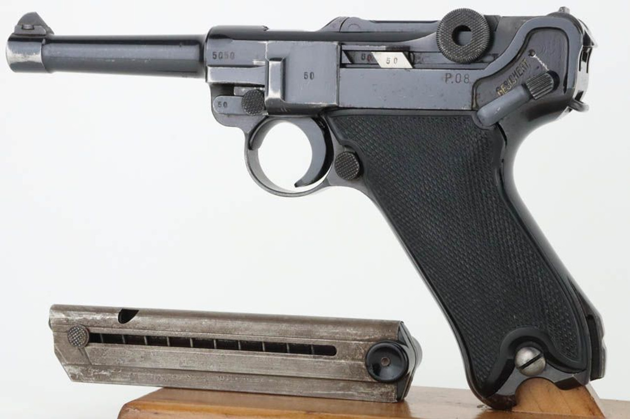 Clean 1941 Mauser P.08 Luger - "Black Widow" - 1