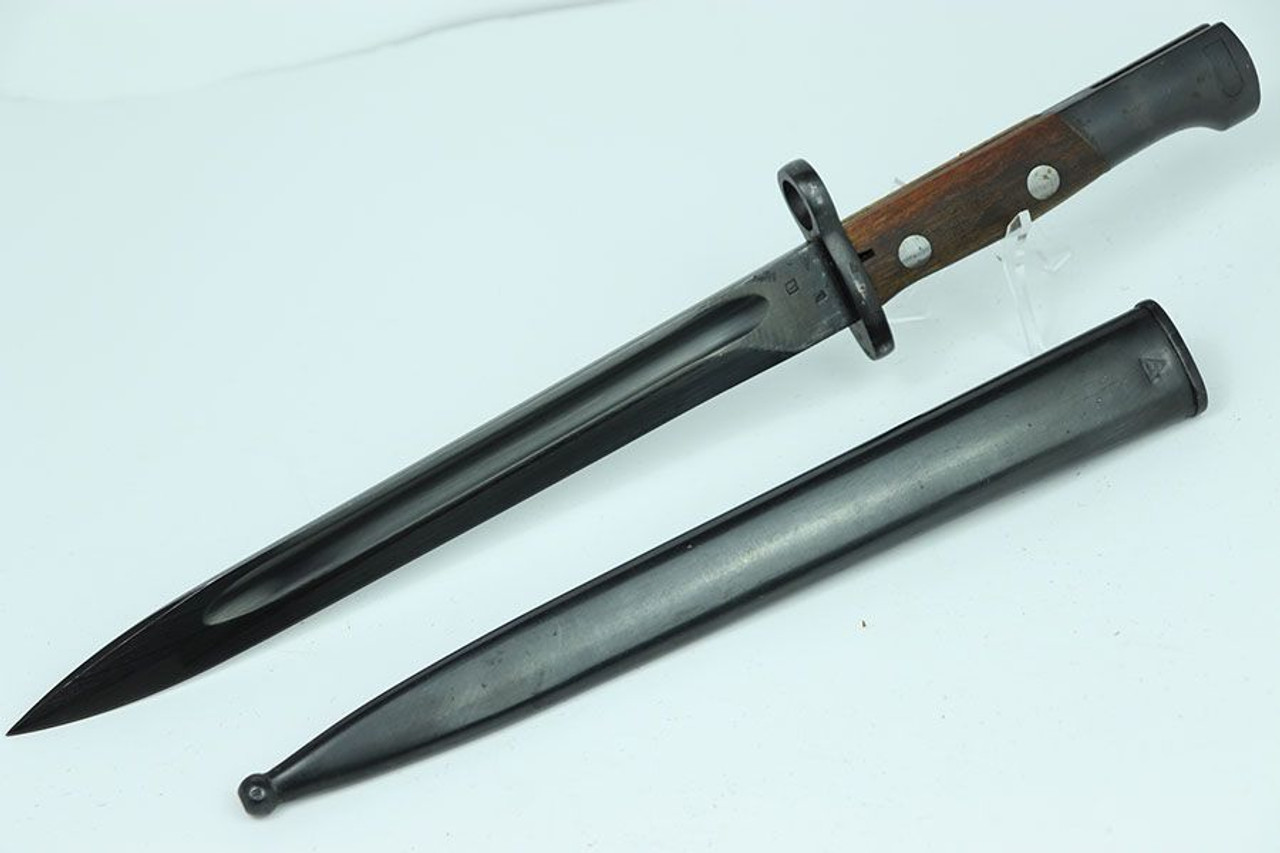 Excellent - Czech VZ-24 Bayonet with Matching Scabbard - 1