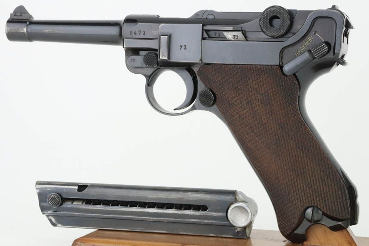 Excellent Mauser P.08 Luger - 1938 mfg - 1