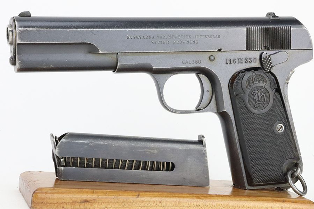 Excellent Husqvarna Model 1907 - Army Issued - 1