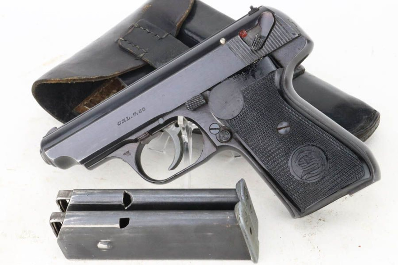 Very Nice Sauer 38h w/ Rig - Police Issued - 1