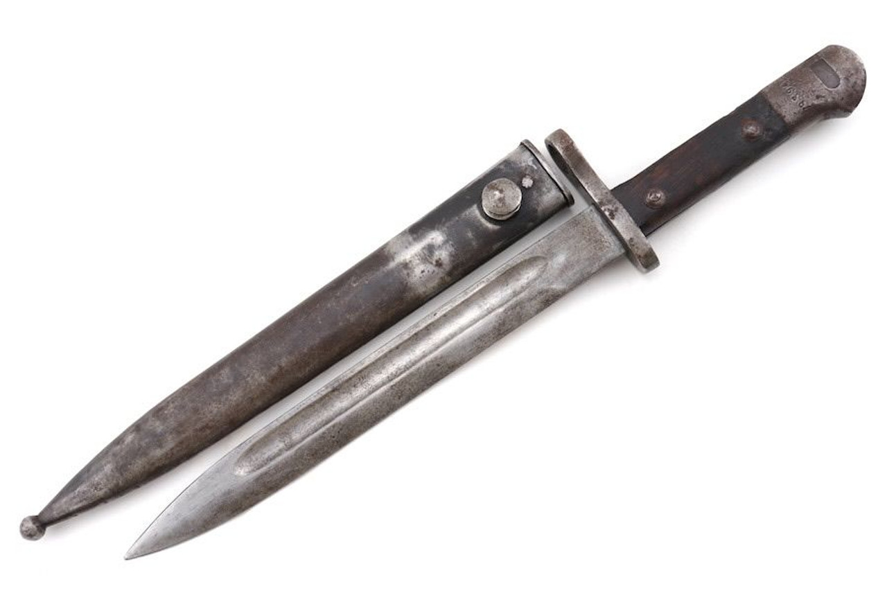 Turkish Mauser Bayonet With Scabbard - 1