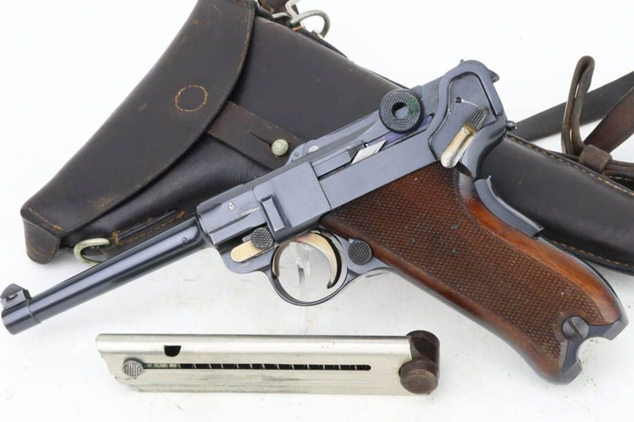 Beautiful Swiss Bern 1906/24 Luger Rig - 1