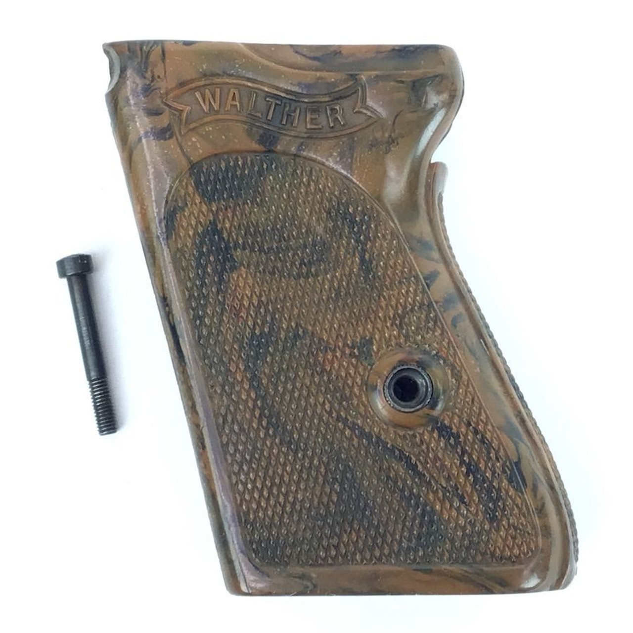 Early Style Walther PPK Grip and Screw - 1