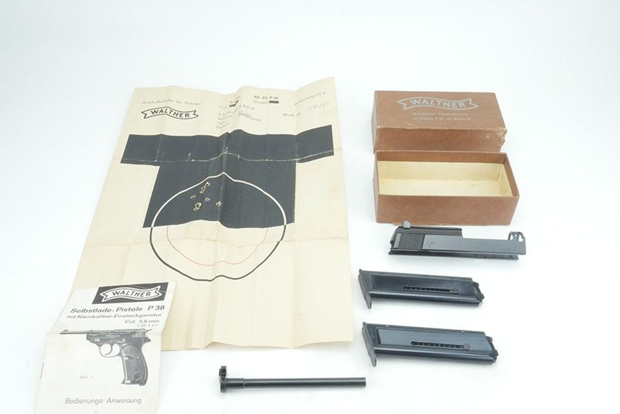 1969 Walther P.38 .22 Caliber Conversion Kit - 1
