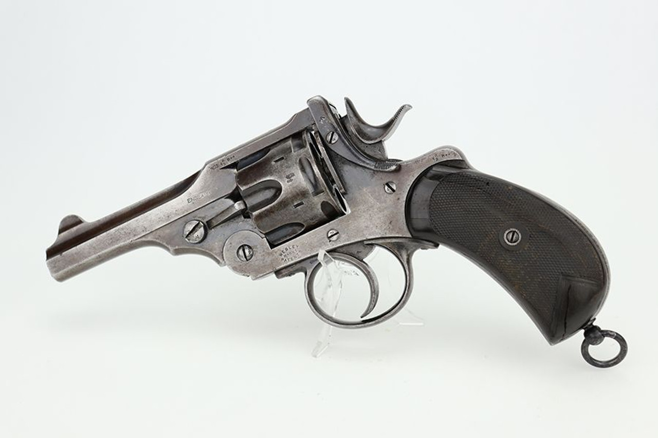 Scarce Webley Mark 1 Revolver - 1