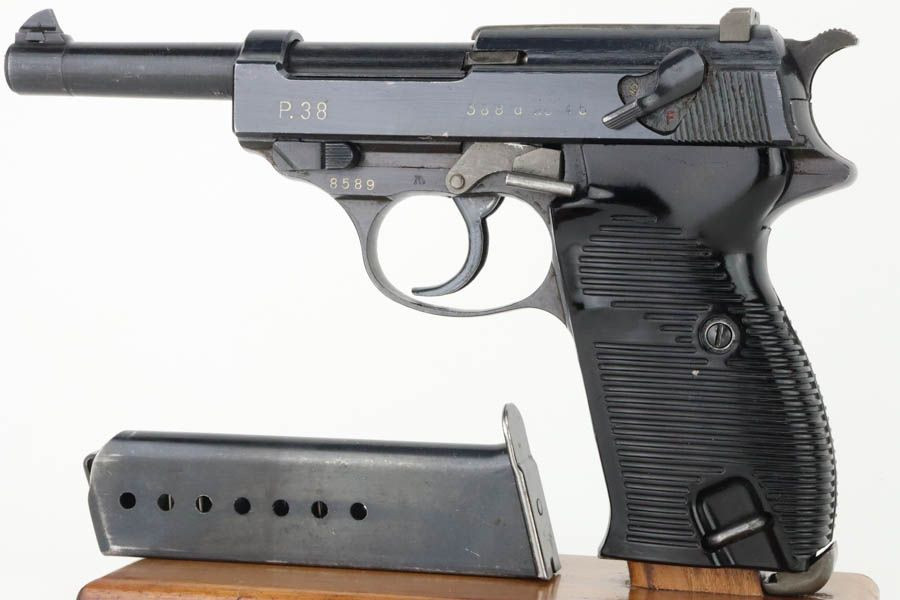 Minty, Very Late GI Mismatch AC 45 Walther P.38 - Czech FNH Barrel - 1