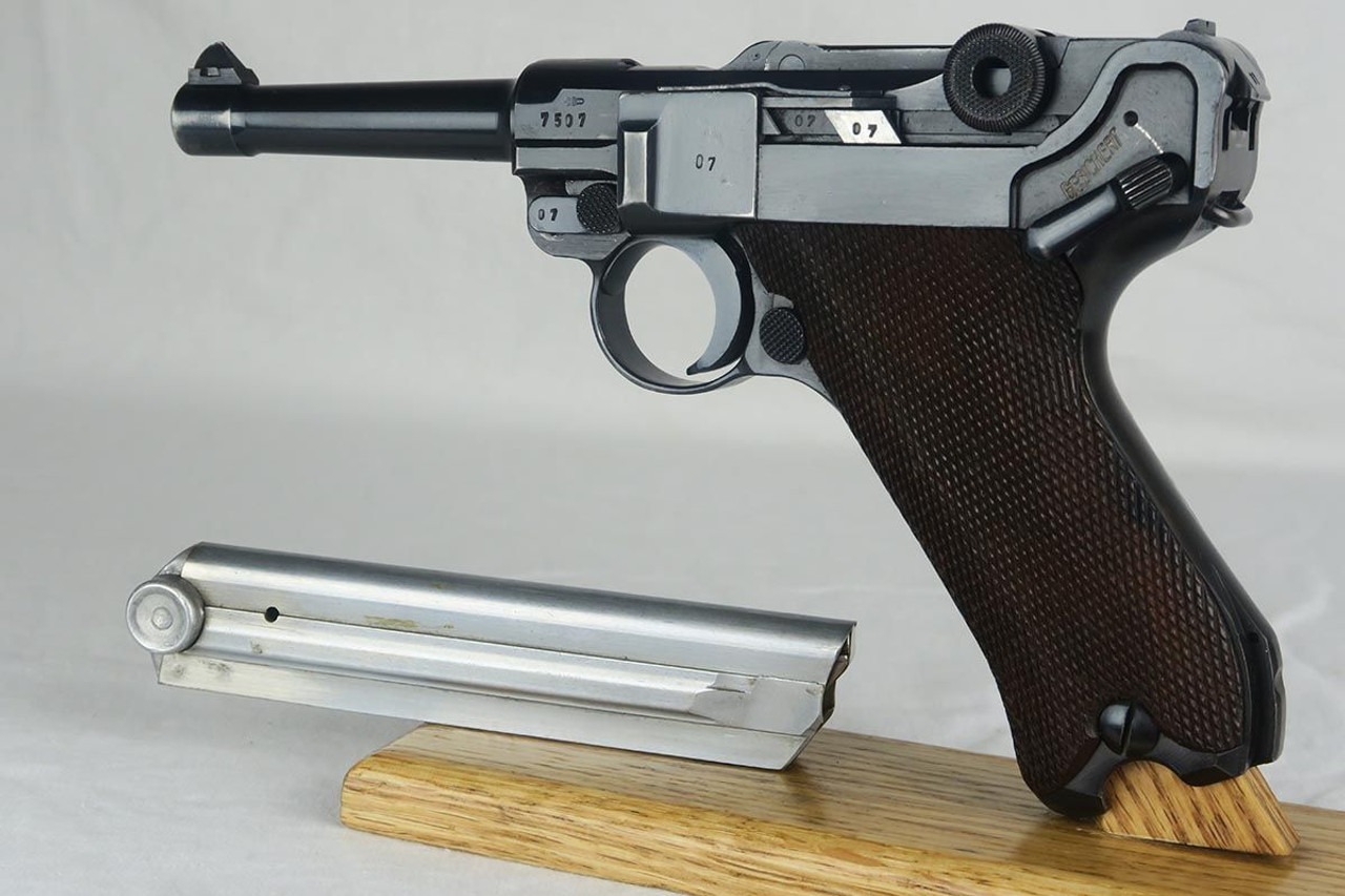 RARE 1939 Police Mauser Luger - Eagle/K - Match Mag - 1