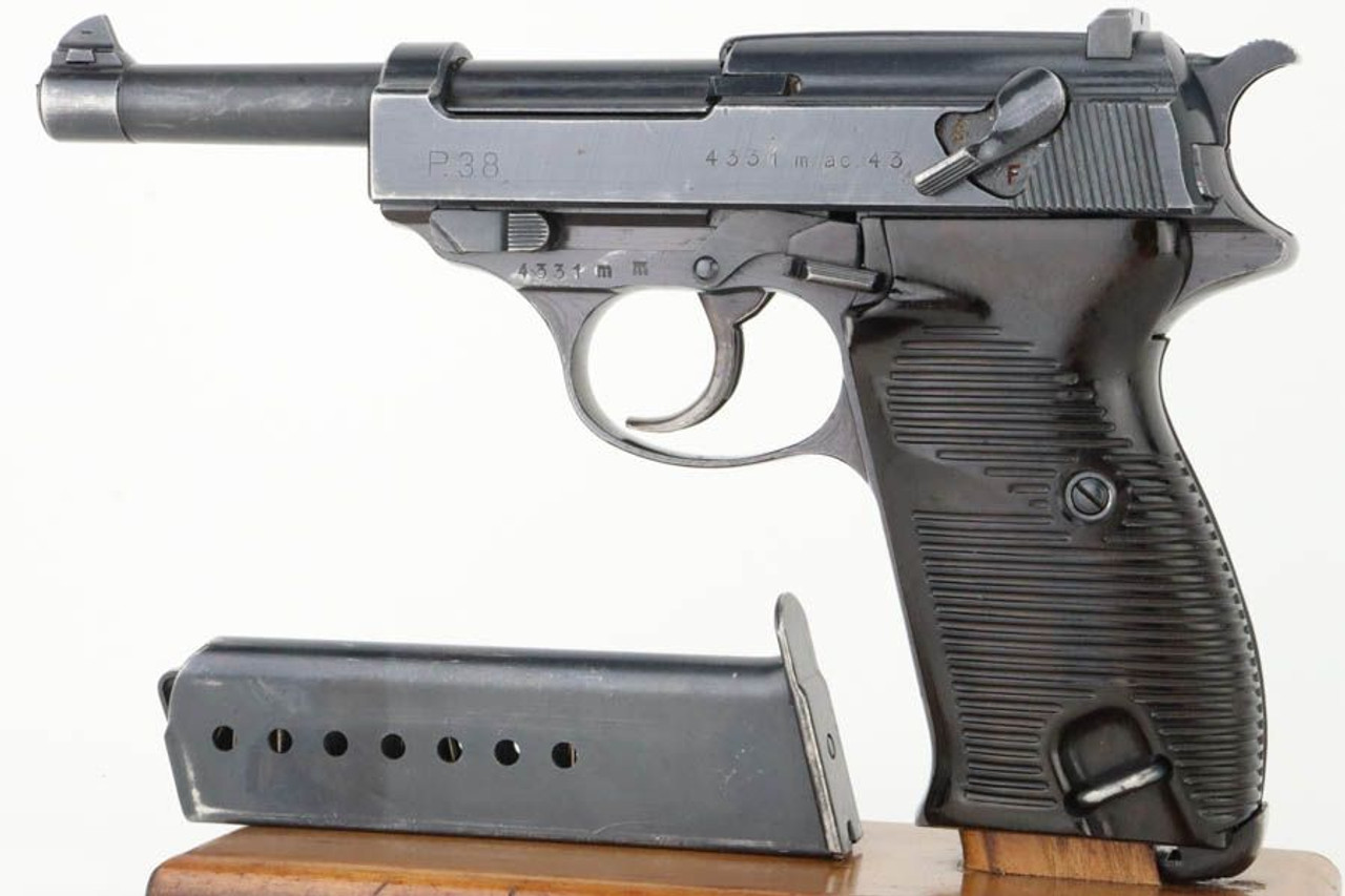 Very Nice, Uncommon Walther P.38 - 1943 mfg - 1