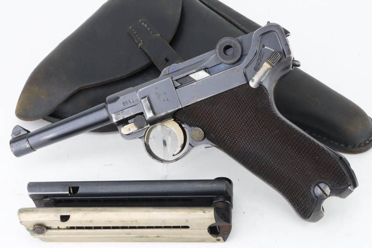 G Date Mauser Luger Rig - With Capture Docs - 1