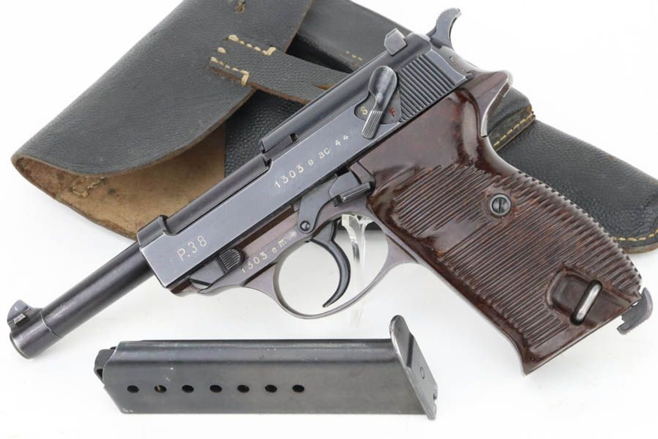 Very Nice Walther P.38 w/ rig - 1944 mfg - 1