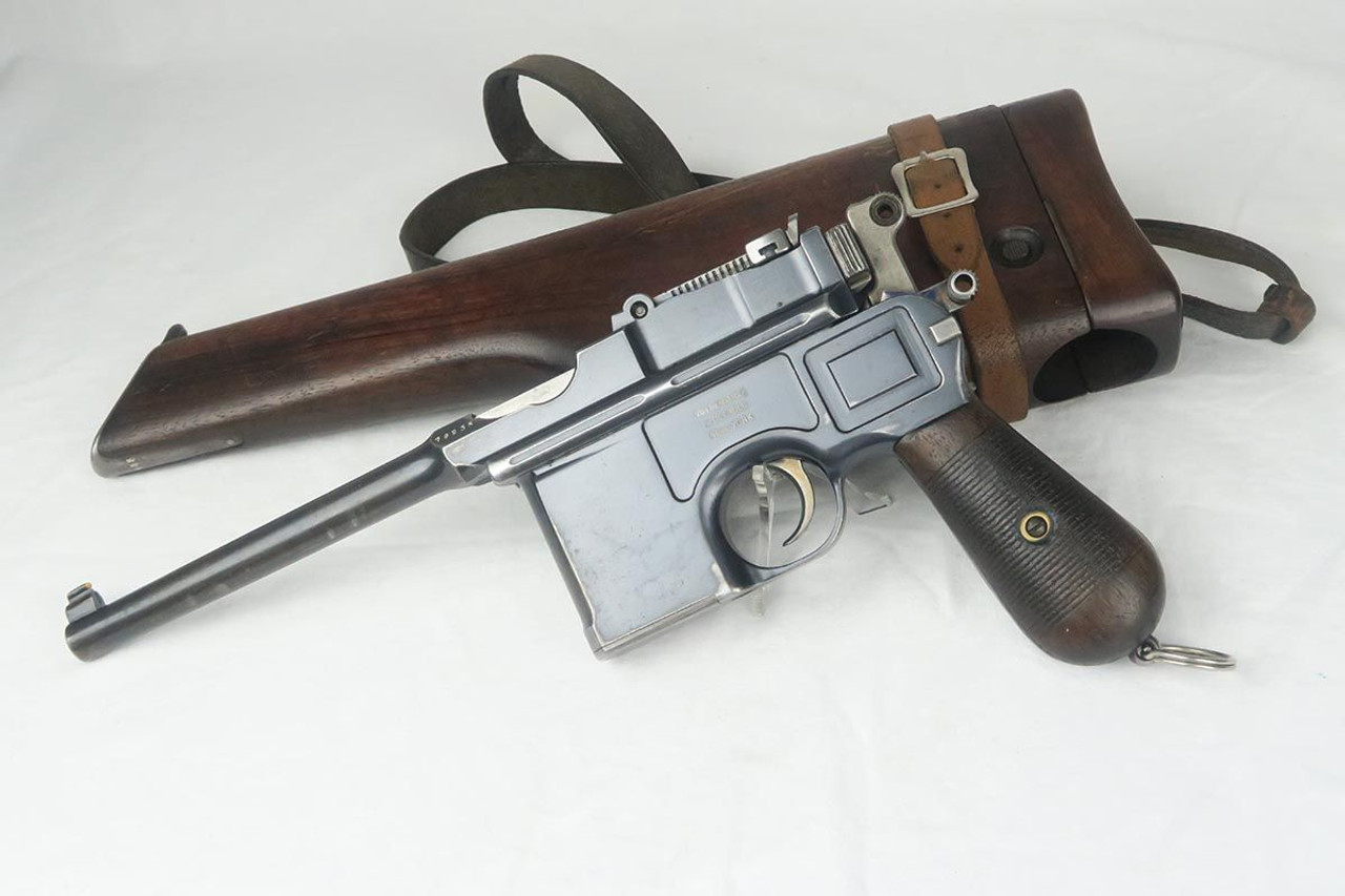 Mauser C96 Commercial Broomhandle - Matching Stock - 1
