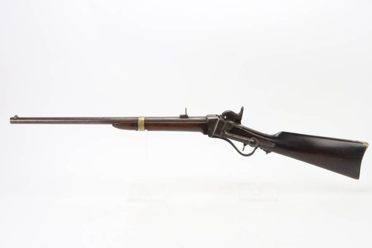 Rare Sharps Model 1855 Slant Breech Carbine - 1