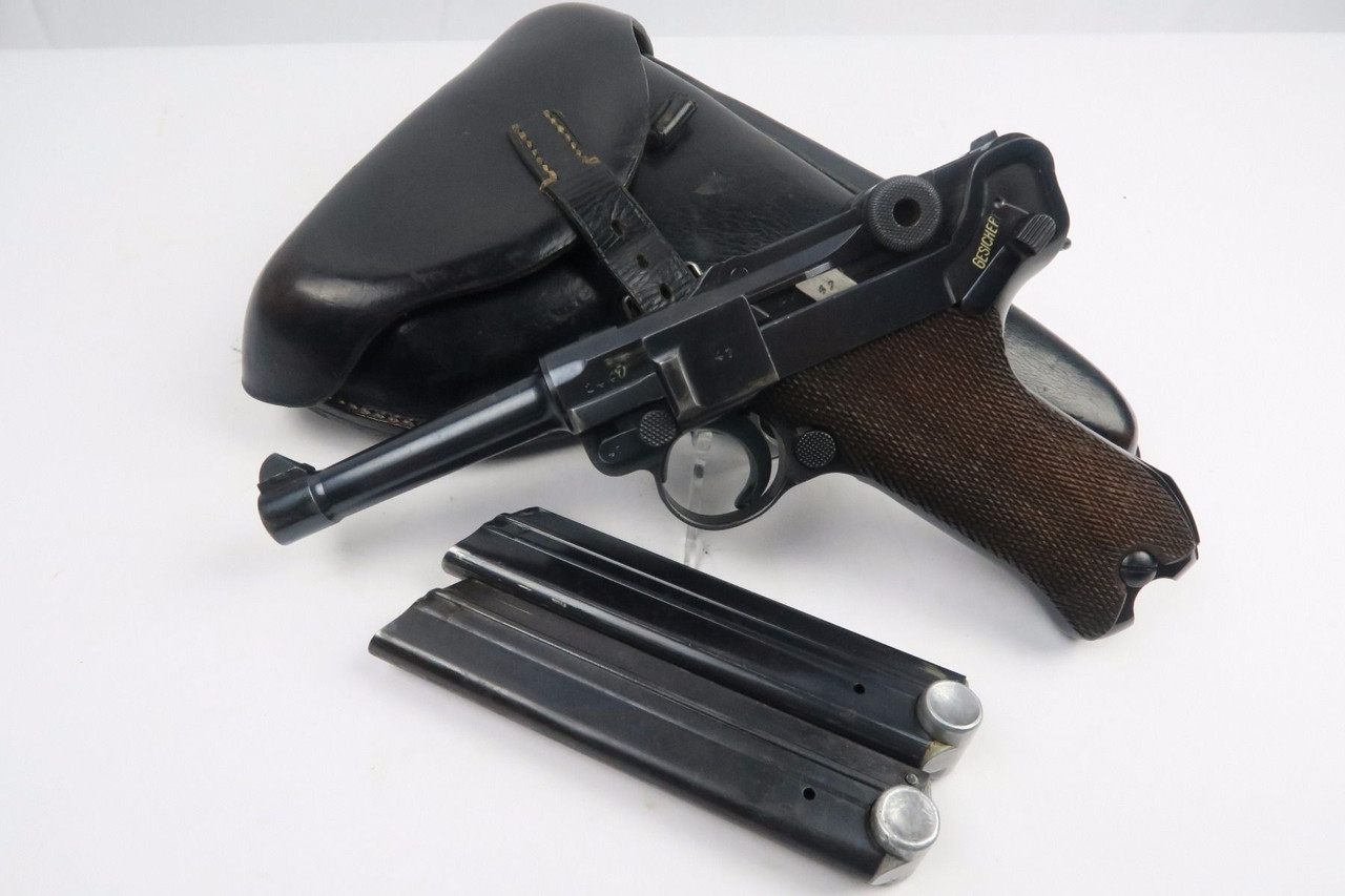 1938 S/42 Luger Rig - Matching Magazine - 1