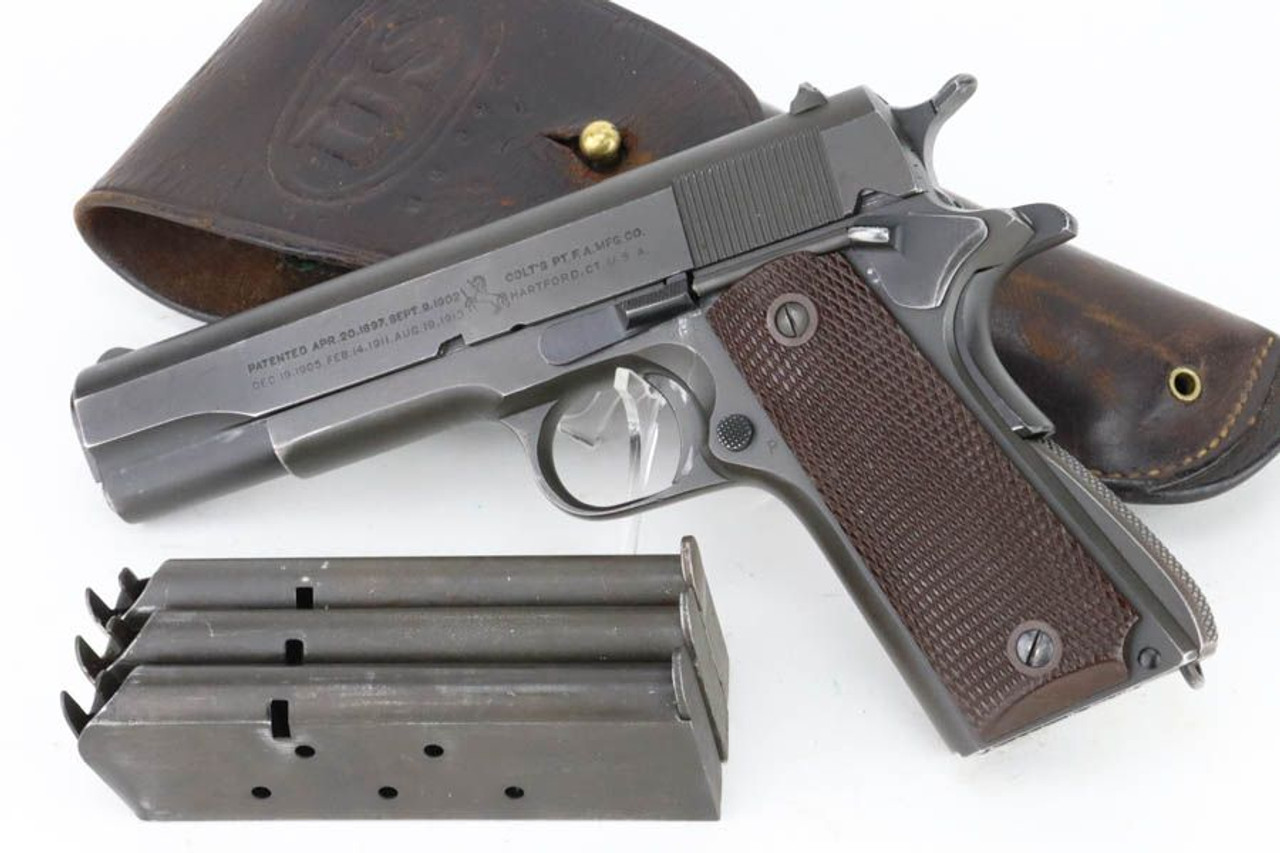 Minty, Early 1943 Colt Model 1911A1 Rig - 1