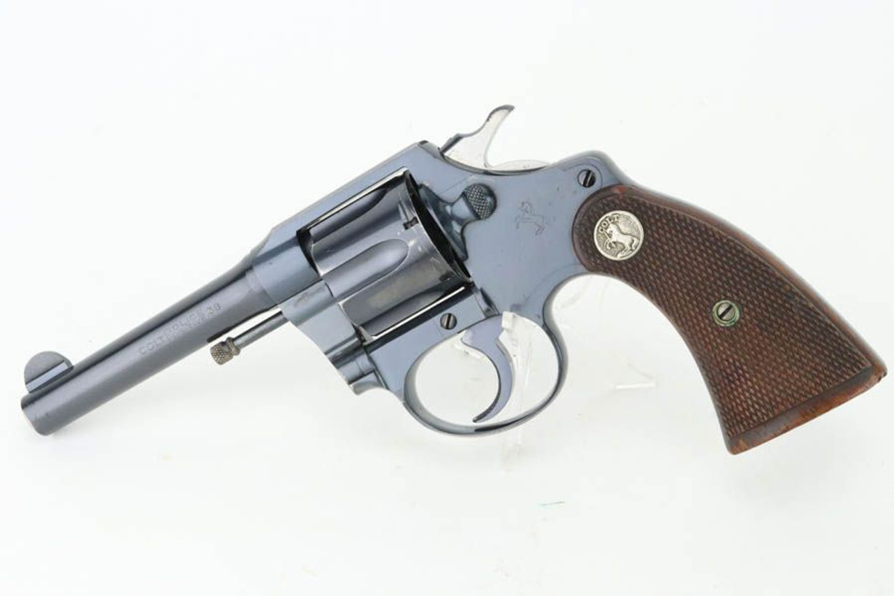 Beautiful Colt Police Positive Revolver - Railway Express Agency - 1