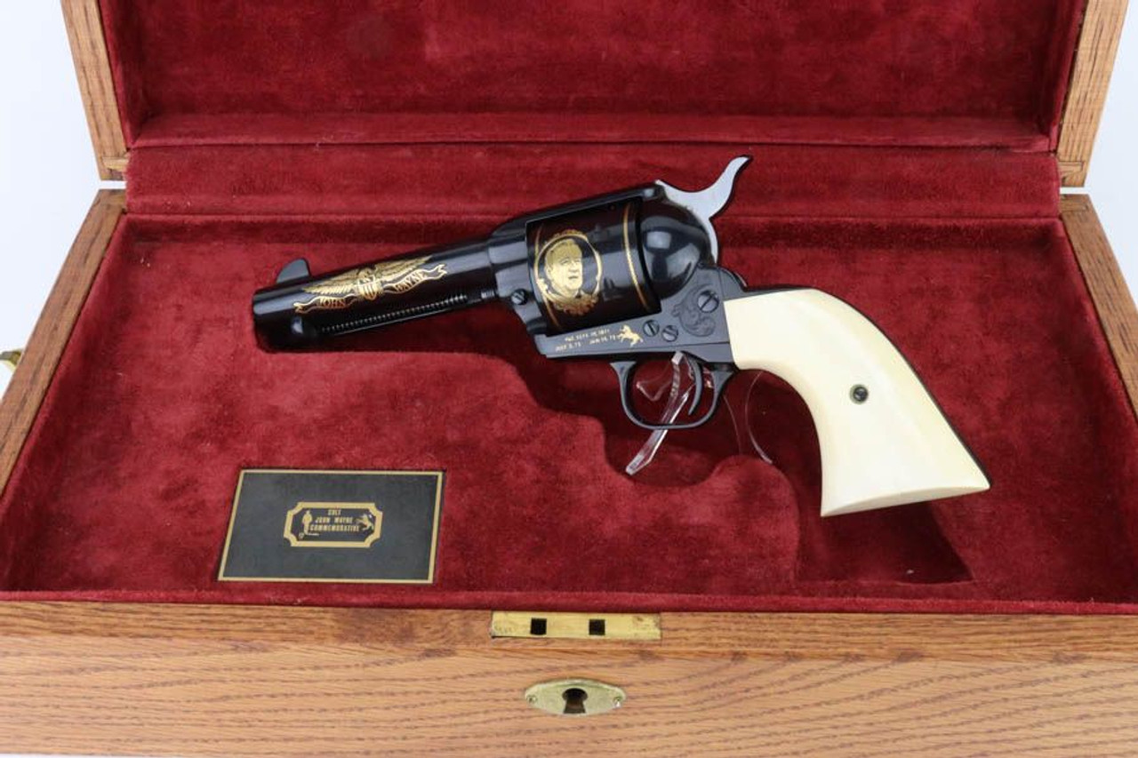 Cased Colt Single Action Army - John Wayne Commemorative - 1