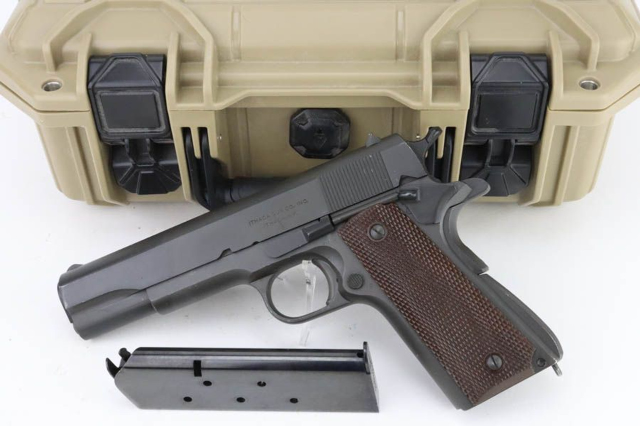 Excellent Colt / Ithaca M1911A1 w/ CMP Case - 1943 mfg - 1