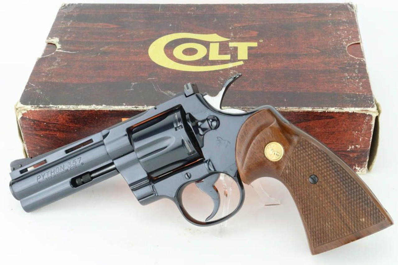 Fantastic Boxed Colt Python - 4" Bbl - 1