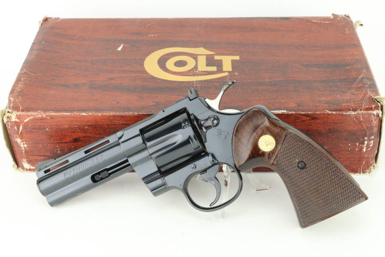 Minty, Boxed 1980 Colt Python - 4" bbl - 1