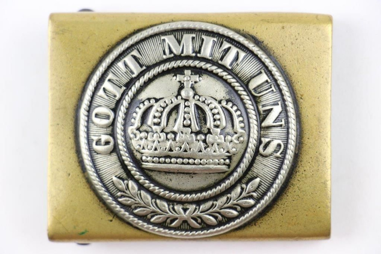 M1847 Imperial Buckle: Regimental Marking - 1