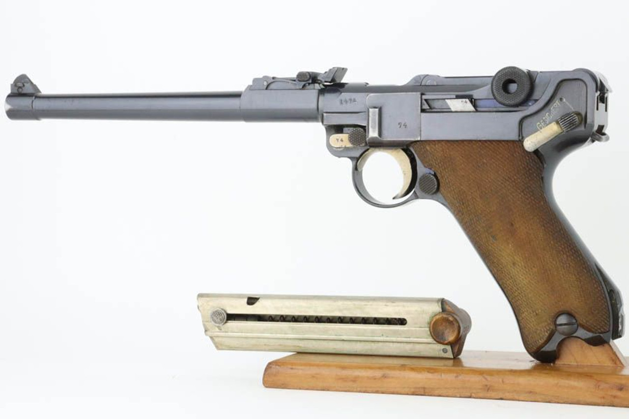 Beautiful 1916 DWM Artillery Luger - 1