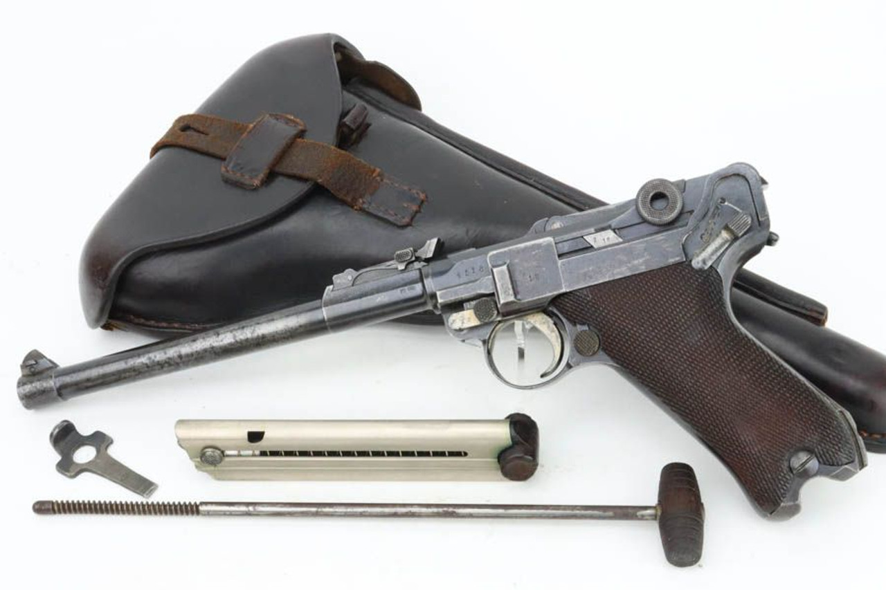Rare 1914 Erfurt Artillery Luger Rig - 1