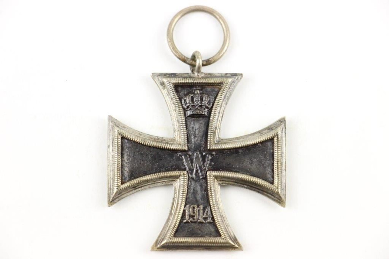 WW1 German Iron Cross 2nd Class - Blued Core - 1